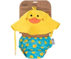 Zoocchini marškinėliai/kepurė su anties motyvu 12-24 mėn.