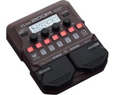 Zoom A1 Four akustinių instrumentų multi-efektų pedalas, juodas