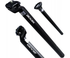 Zoom Sėdynės vamzdis 25,8 mm juodas su jungu