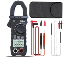 Zoyi Qs9 multimetras Ac/dc skaitmeninis replių tipo matuoklis testeris 6000 skaičių automatinis diapazono multimetras išmaniosios replės srovės ampermetras talpos temperatūros diodo kondensatoriaus įtampa