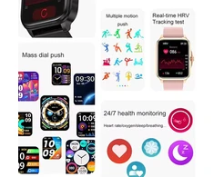 Zpimy išmanusis laikrodis moterims su telefono funkcija, 1,91 colio Amoled 5atm vandeniui atsparus fitneso laikrodis vyrams su žibintuvėliu, pedometru, širdies ritmo, Spo2 sportinis laikrodis, aktyvumo sekiklis, skirtas Android Ios (juodas)