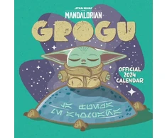 Žvaigždžių karai - The Mandalorian Grogu 2024 - Sieninis kalendorius: Originalus Danilo kalendorius [daugiakalbis] [kalendorius] (sieninis kalendorius)