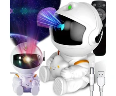 Žvaigždžių projektorius naktinė lemputė projektorius vaikams Led lazerinis Astronautas