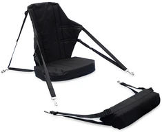 Baidarės sėdynė SUP irklentei Starboard Kayak Seat and Foot Rest Set juoda