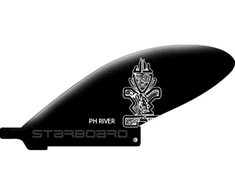 Irklentės pelekas Starboard Sup PH River Fin juodas