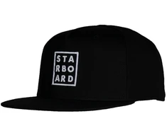 Kepurė su snapeliu Starboard Block Cap juoda