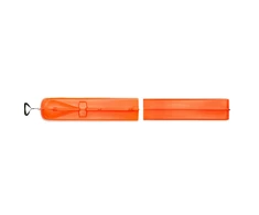 Kietas dėklas Sportube Series 2 oranžinis Blaze