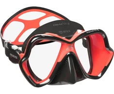 Nardymo kaukė Mares X-Vision Ultra Liquidskin raudona / juoda
