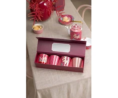 Porcelianinių puodelių rinkinys Pip Studio, rožinis, 4 × 230 ml
