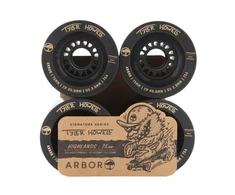 Riedlentės ratukai Arbor Highlands Tyler Howell Signature 75 mm 75A juodi