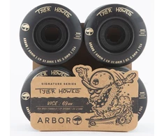 Riedlentės ratukai Arbor Vice Tyler Howell 75A 69 mm juodi