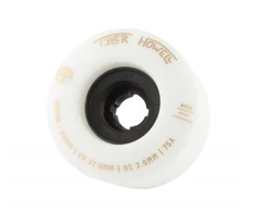 Riedlentės ratukai Arbor Vice Tyler Howell 75A 69 mm balti