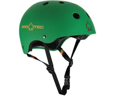 Riedlentės šalmas PRO-TEC Classic Cert Matte Rasta Žalias