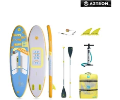 SUP irklentė Aztron Neo Nova 9.0 Compact Double Chamber oranžinė