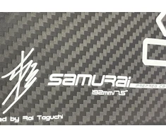 SUP irklentės pelekas Starboard SAMURAI Prepreg Carbon