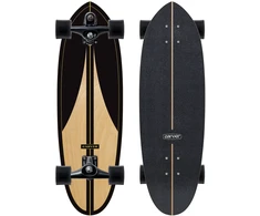 Surfskate riedlentė Carver Juodas Label 32.5" C7
