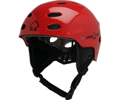 Vandens sporto šalmas PRO-TEC ACE WAKE Gloss Raudona