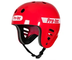 Vandens sporto šalmas PRO-TEC Full Cut Vanduo (Mount Clip) Gloss Raudona