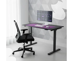 Elektrinis rašomasis stalas Spacetronik Moris Flex, 100 × 60 cm, juodas