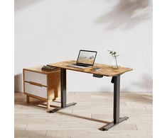 Elektrinis reguliuojamo aukščio rašomasis stalas Spacetronik Moris, 120 × 60 cm