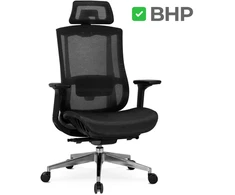 Mebel Elite Ergonominė pasukama kėdė DYLAN su TILT mechanizmu, juoda