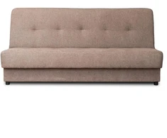 Mebel Elite Išskleidžiama sofa-lova ARUBA, ruda