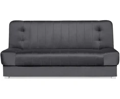Mebel Elite Išskleidžiama sofa-lova PIANO 2 su patalynės dėže, 117 × 190 cm