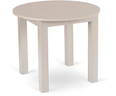 Mebel Elite Išskleidžiamas apvalus stalas, 102–142 cm, kašmyro spalvos
