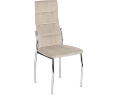 Mebel Elite Kėdė MOLLY, smėlio spalvos, veliūrinė