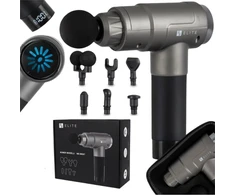 Mebel Elite Masažinis pistoletas ME-MG07, 12 intensyvumo lygių, 7 antgaliai
