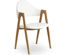 Mebel Elite MEBELELITE WILLY kėdė, balta, 56 × 58 × 81 cm
