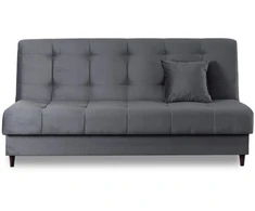 Mebel Elite Sofa-lova LIMA, 186 cm, pilka
