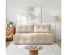 Mebel Elite Sofa-lova MORANA, 197 × 96 cm, kreminė