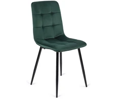 Mebel Elite Veliūrinė kėdė, 43 × 52 × 51 cm, žalia