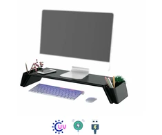 Monitoriaus stovas su organizatoriais Spacetronik SPP-104BS