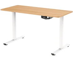 Rankiniu būdu reguliuojamo aukščio rašomasis stalas Spacetronik Moris 113WL, 120 × 60 cm