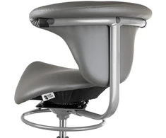 Spacetronik Ergonominė reguliuojama darbo kėdė SELLA 2, pilka
