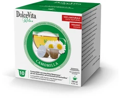 Arbatos kapsulės CHAMOMILE ramunėlių, 10 kaps., Dolce Vita, Nespresso® aparatams