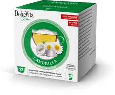 Arbatos kapsulės CHAMOMILE ramunėlių, 12 kaps., Dolce Vita, Dolce Gusto® aparatams
