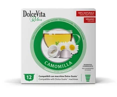 Arbatos kapsulės CHAMOMILE ramunėlių, 12 kaps., Dolce Vita, Dolce Gusto® aparatams