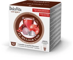 Arbatos kapsulės TE' AL MELOGRANO granatų, 12 kaps., Dolce Vita, Dolce Gusto® aparatams