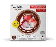 Arbatos kapsulės TE' AL MELOGRANO granatų, 10 kaps., Dolce Vita, Nespresso® aparatams