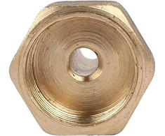 10 vnt. 3/8 colio vidinis sriegis 6 mm dmr žalvario tipo barboto vamzdžio jungtis