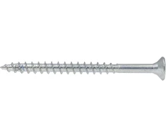 100 varžtų 6 x 80 mm su daliniu sriegiu 60 mm irox cinkuotas plienas kryžminė galvutė pozidriv pzd plokšti varžtai medienai ir drožlių plokštėms 6 x 80 mm