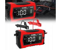 10a išmanusis akumuliatoriaus įkroviklis Auto Lifepo4 Lcd 24v 12v