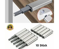 10x baldų atmušėjas push to open su guma kaip rtyzator tip on metalinis