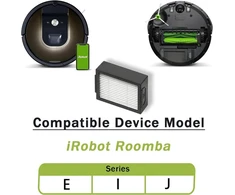 12 Hepa filtrų rinkinys dulkių siurbliams Irobot Roomba I, J, E serijos