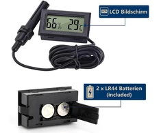 12 skaitmeninių vidaus termometrų-drėgmėmačių rinkinys: Wiyety mini Lcd skaitmeninis vidaus termo-drėgmėmatis, temperatūros drėgmės matuoklis, drėgmės matuoklis namams, biurui, miegamajam, kvadratinis