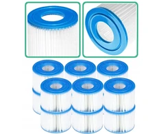 12x filtras baseino siurbliui jacuzzi intex filtracinis įdėklas 29001 | tipas s1