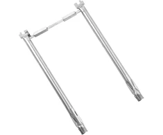 18" nerūdijančio plieno grilio degiklis, skirtas Weber Spirit I &amp; Ii 200 serijos Spirit E-210 E-220 Spirit S-210, S-220 dujiniams griliams su viršutiniu priekiniu galvutės vamzdeliu